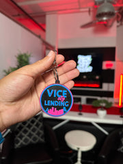 Custom Business Logo Digital AirID Keychain