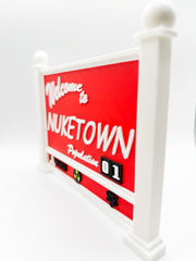 Call Of Duty Nuketown Sign