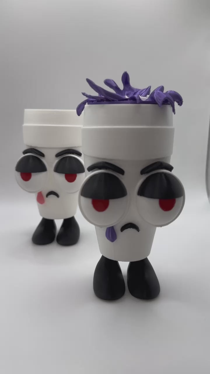 3D Wocky The Double Cup Ash Tray